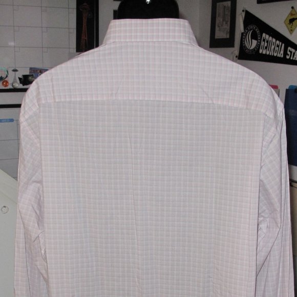 Sized 18 - 34/35 - 2XL Calvin Klein Steel Dress Shirt - Picture 13 of 15